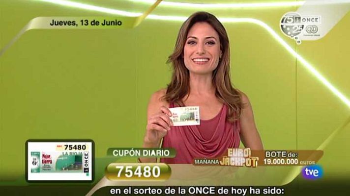 Sorteos ONCE - Sorteo ONCE - 13/06/13