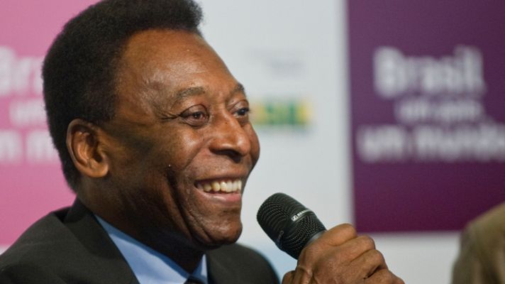 Telediario 1 - Pelé confía en el potencial de España