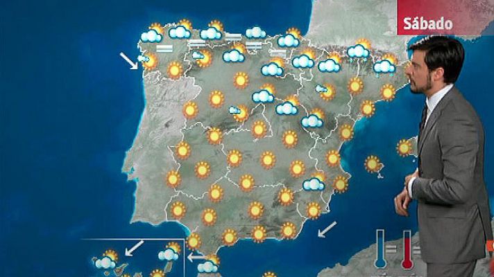 Cielo despejado en casi toda España