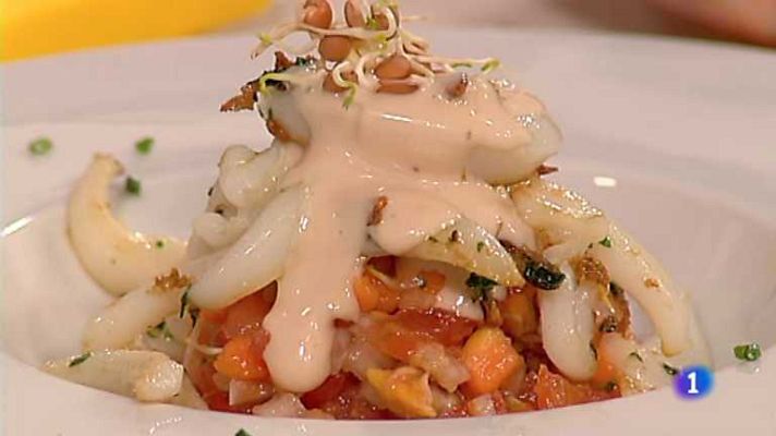 Cocina con Sergio - Chocos a la plancha con mahonesa