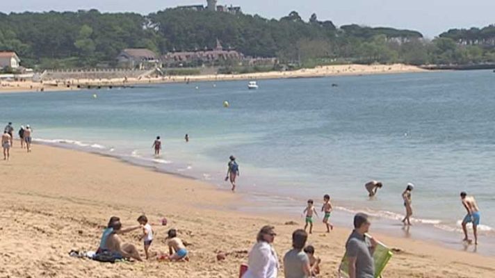 Telediario 1 - Suben los termórmetros