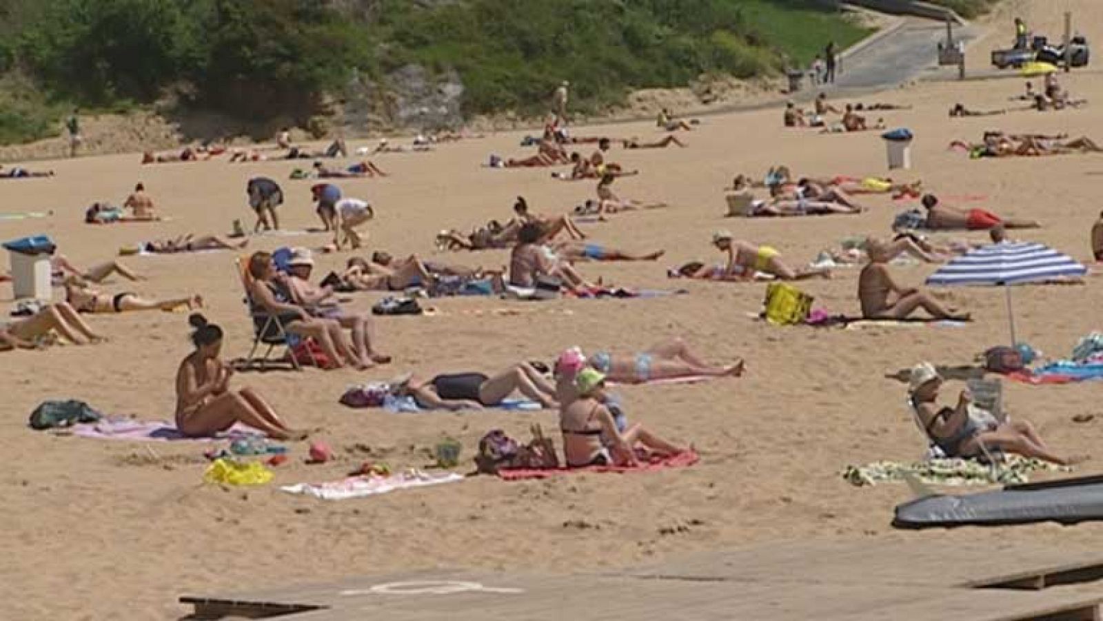 El tiempo: Temperaturas altas en el sur y chubascos en el noroeste peninsular | RTVE Play