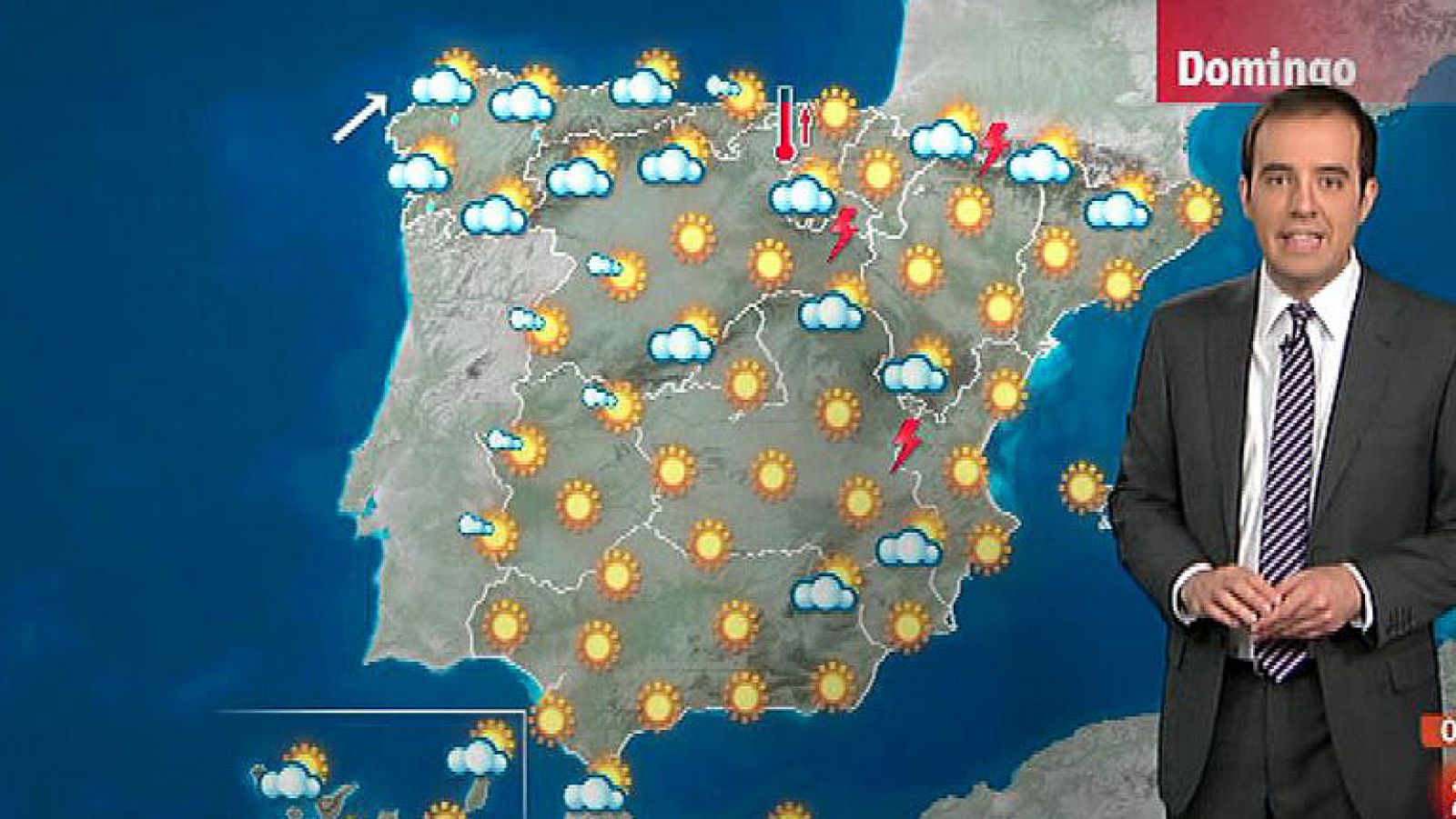 El tiempo: Temperaturas muy altas en el sur  | RTVE Play