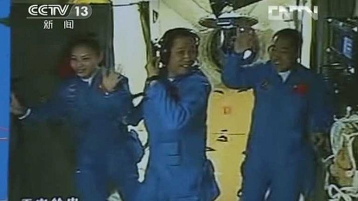 Telediario 1 - Segunda mujer china en el espacio