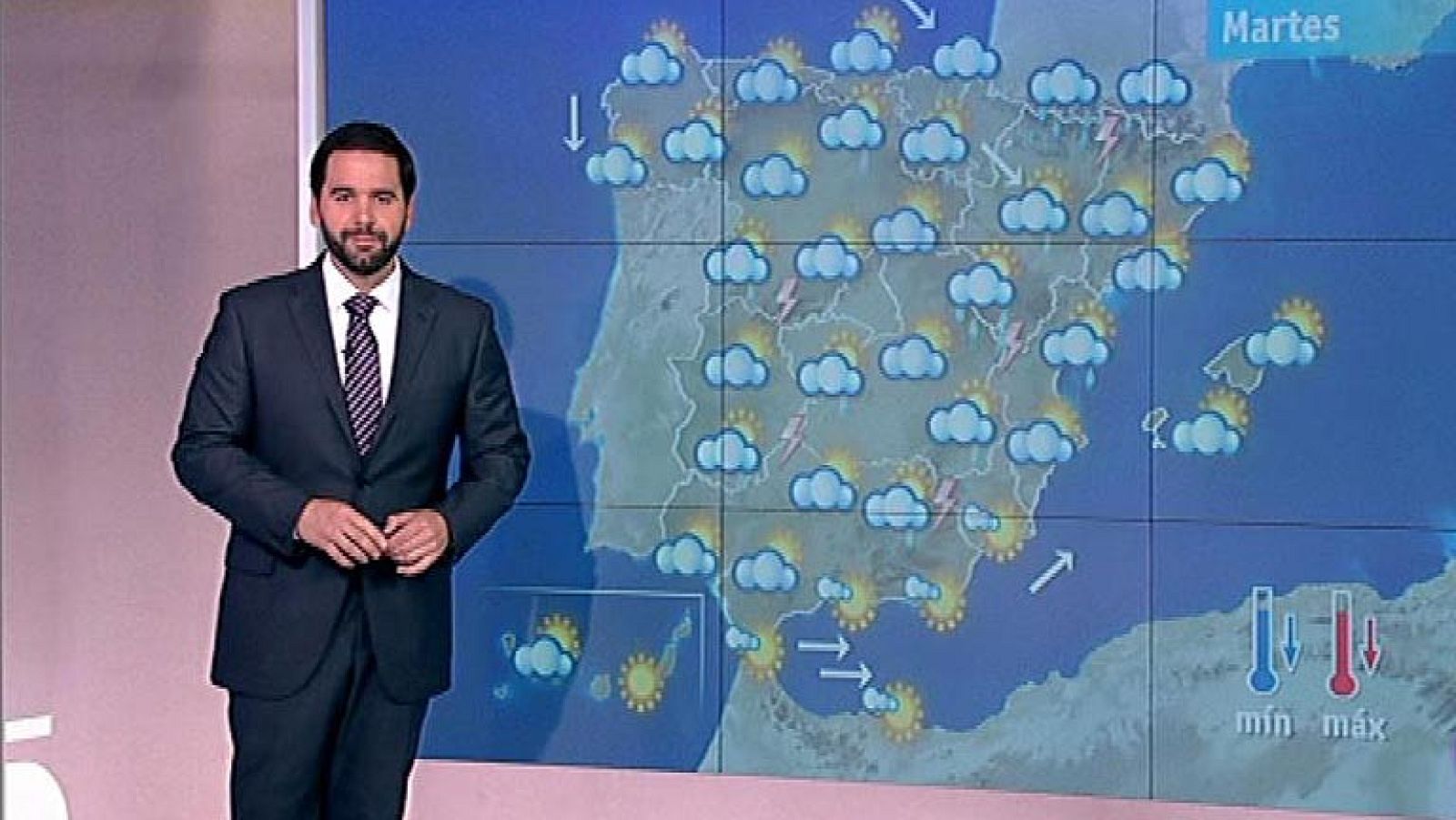 Un frente frío trae lluvias y bajada de temperaturas