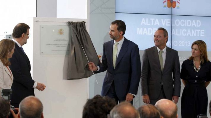 Inauguración AVE Madrid-Alicante