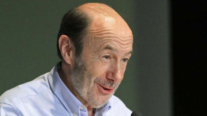 Telediario 1 - Comida de Rubalcaba y sus barones