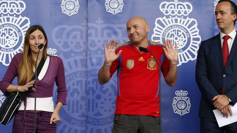 Ya están en España los dos españoles secuestrados en Colombia