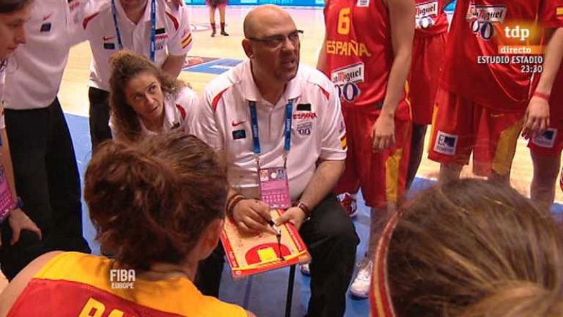 Baloncesto - Campeonato de Europa femenino. España - Suecia - ver ahora