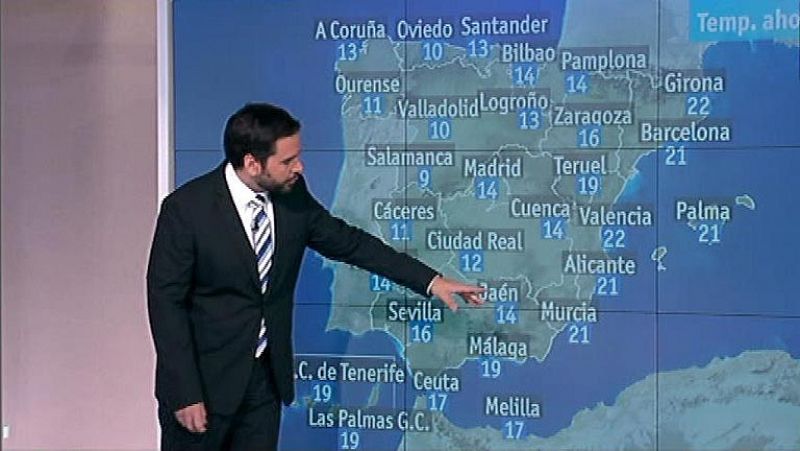 Alerta naranja por lluvias en Aragón y amarilla Lleida, Navarra y La Rioja 