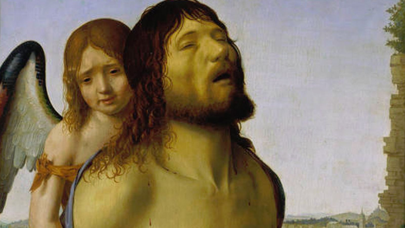 Mirar un cuadro - Cristo sostenido por un ángel (Antonello de Messina)