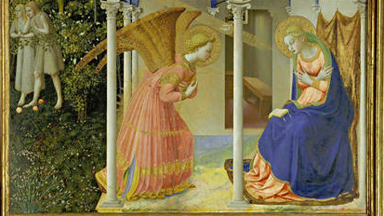 Resultado de imagen de fra angelico la anunciacion para niños