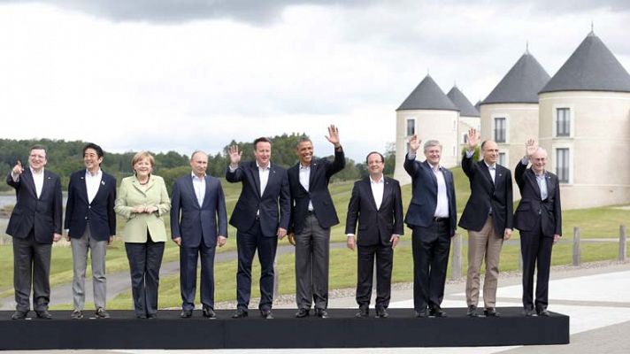 Última jornada de reuniones del G8