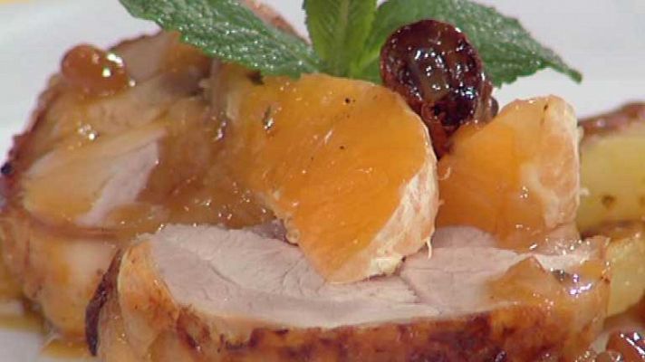 Cocina con Sergio - Pavo asado con salsa