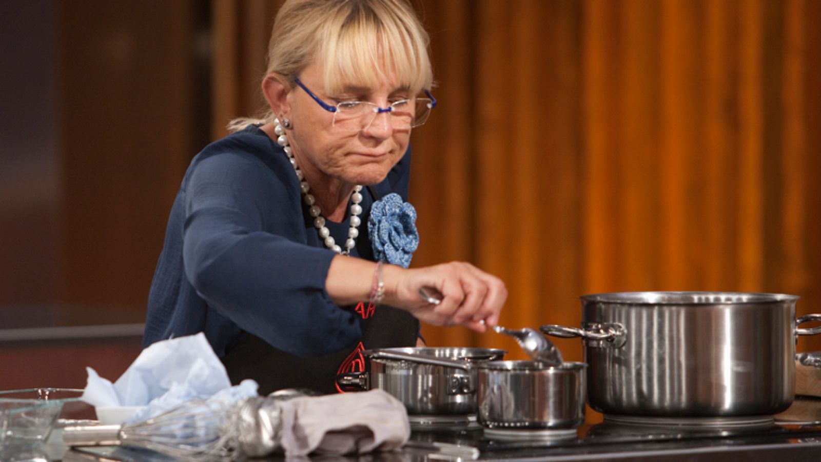 MasterChef- Maribel sufre un ataque de nervios con las esferificaciones