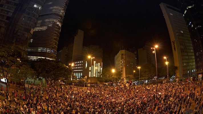 Siguen las protestas en Brasil