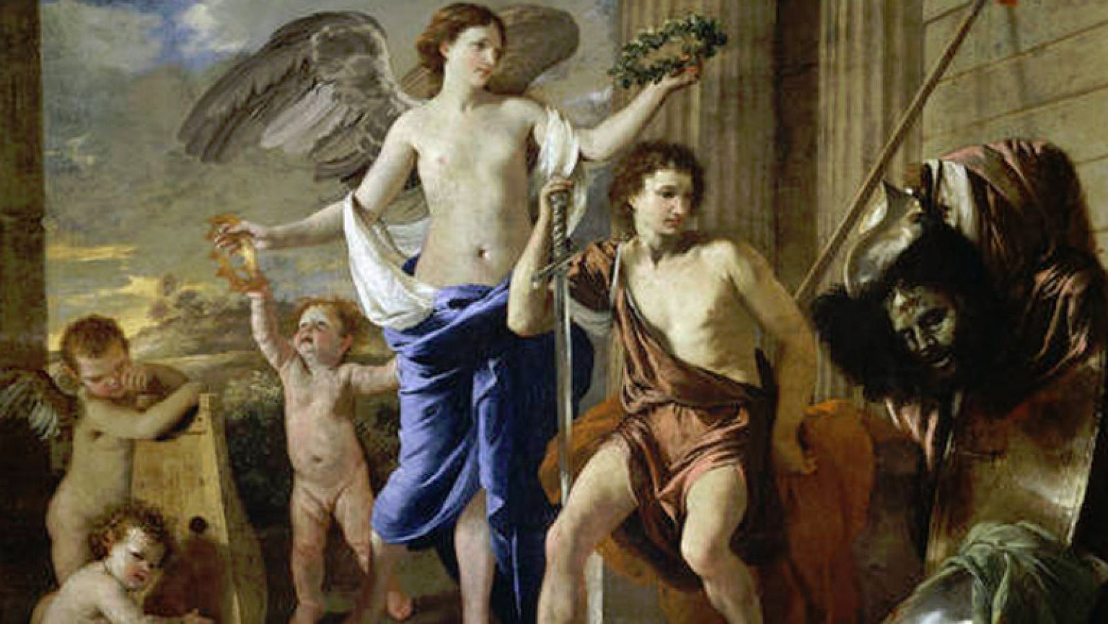 Mirar un cuadro - El triunfo de David (Poussin)