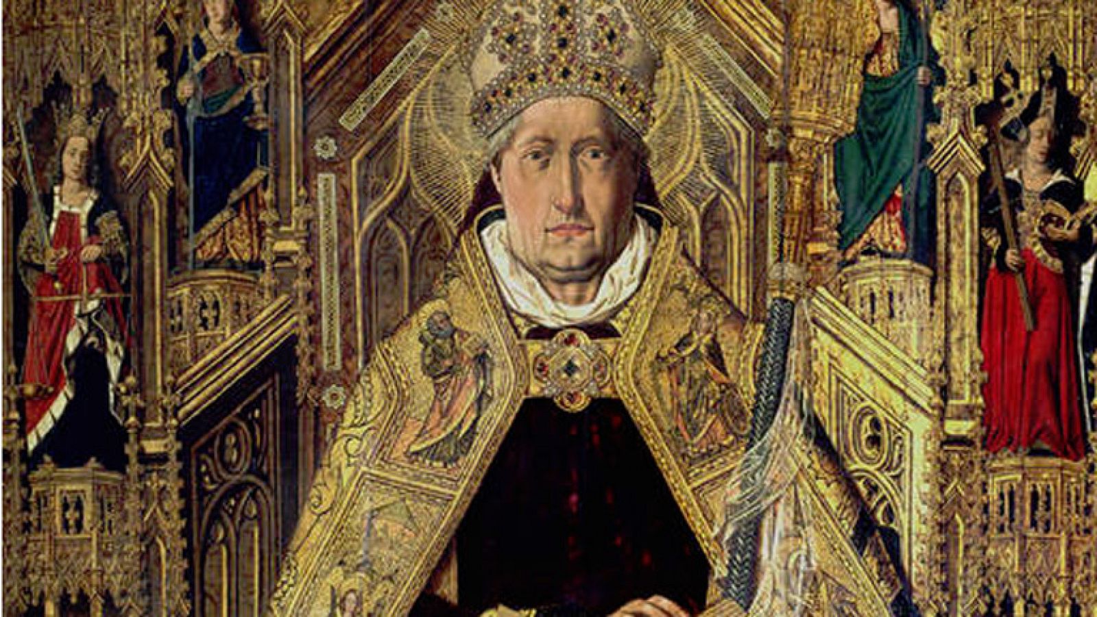 Mirar un cuadro - Santo Domingo de Silos (Bartolomé Bermejo)