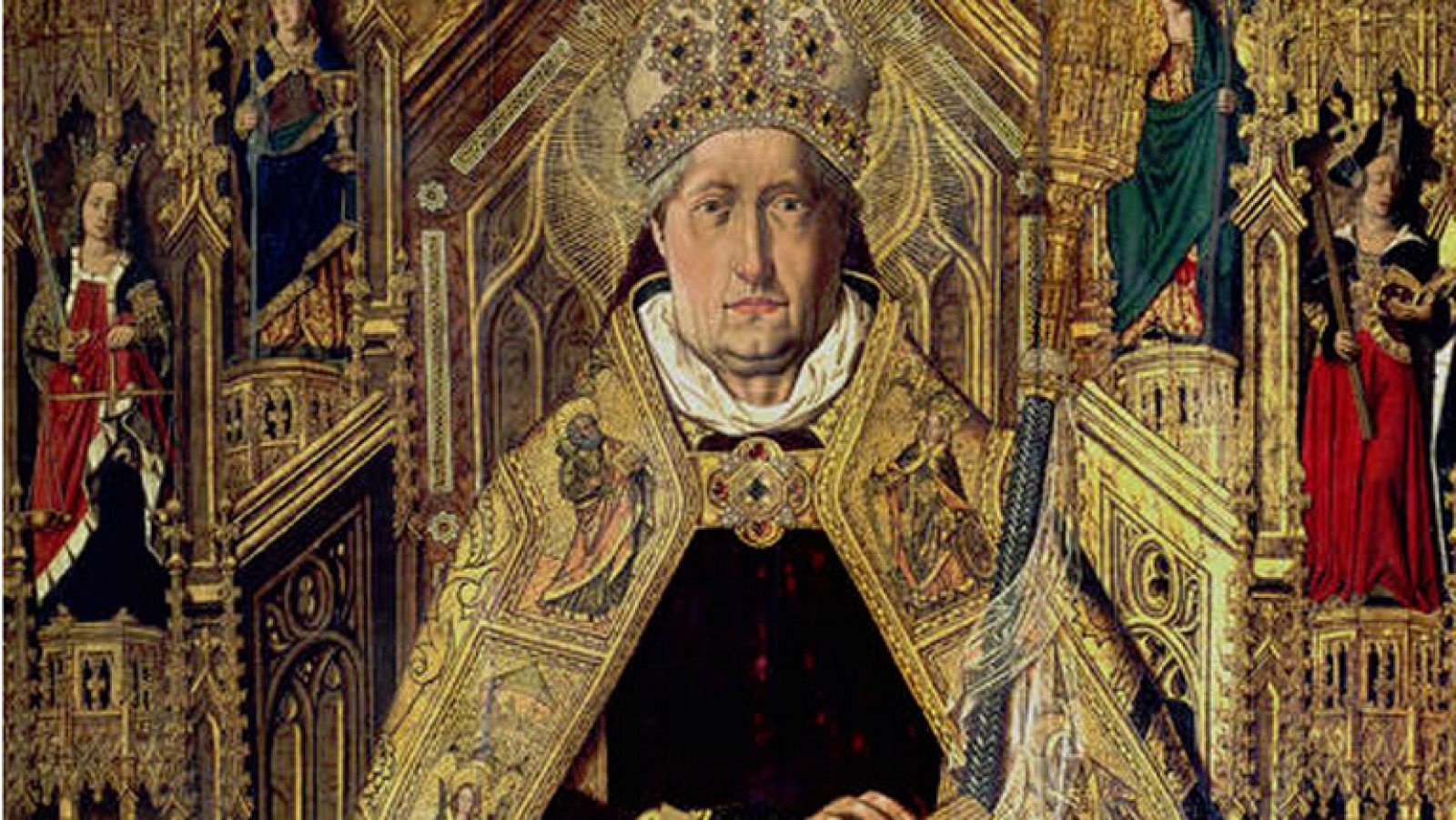 Mirar un cuadro - Santo Domingo de Silos (Bartolomé Bermejo)