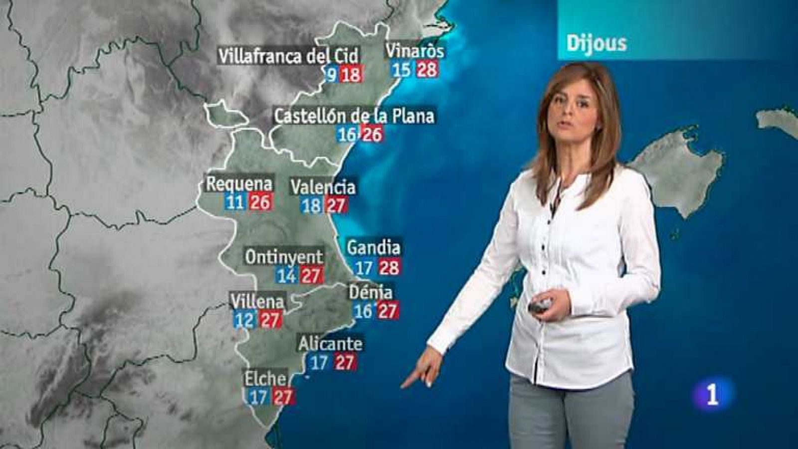 L'informatiu - Comunitat Valenciana: El tiempo en la Comunidad Valenciana - 19/06/13 | RTVE Play