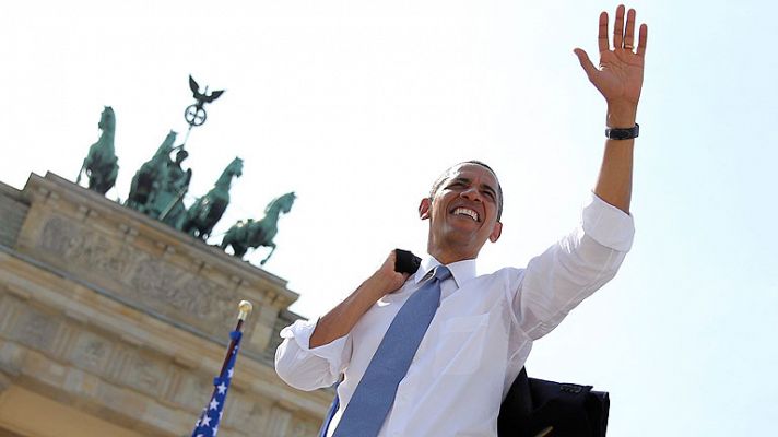 Obama invoca en Berlín la historia para asumir los retos del presente