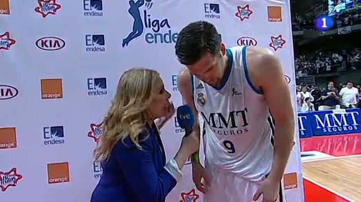 Baloncesto en RTVE - Reyes: "Nos lo merecemos"