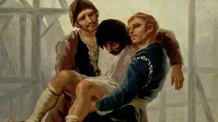 El albañil herido (Goya)