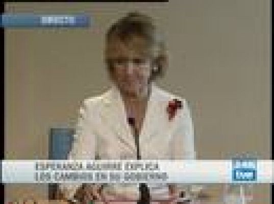  - Aguirre explica la remodelación