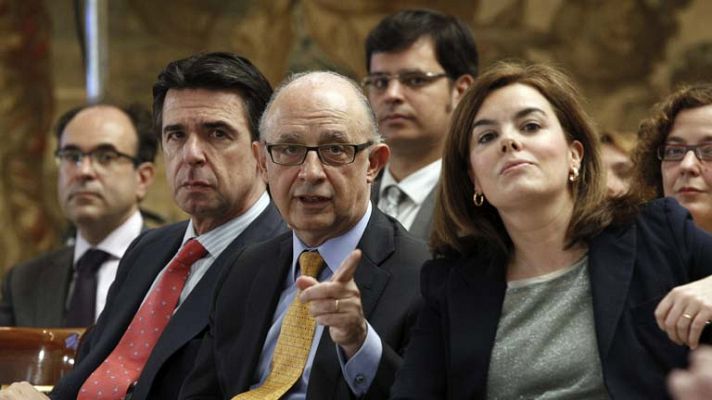 Telediario 1 - Reforma administraciones públicas