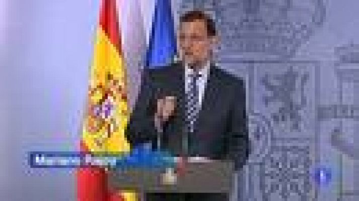 Rajoy dice que con el pacto con el PSOE ganan España y los españoles