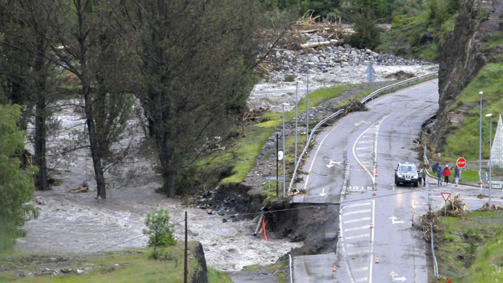 Benasque, Huesca, recupera el suministro de electricidad y gas | Ver