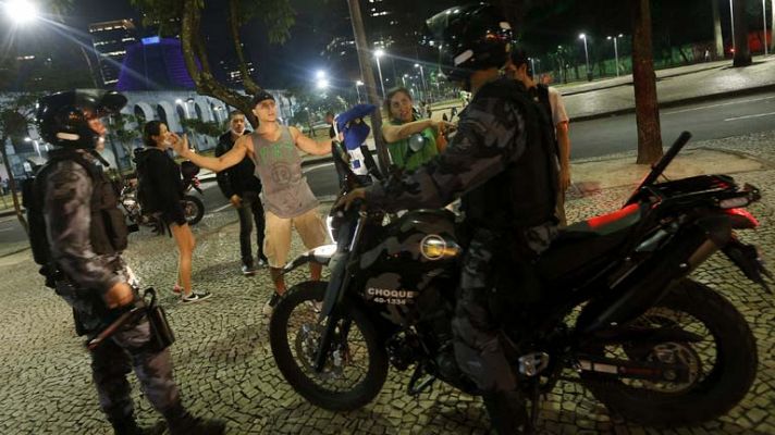 Siguen las protestas en Brasil