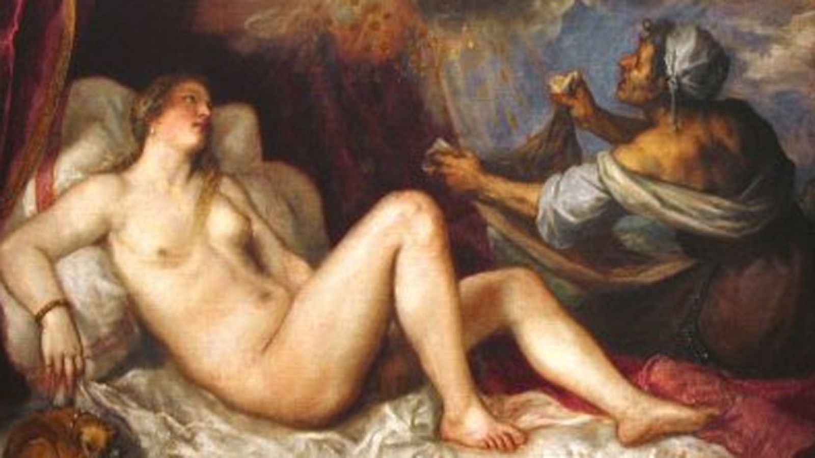 Mirar un cuadro - Dánae recibiendo la lluvia de oro (Tiziano)