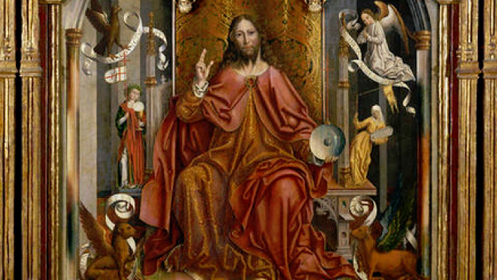 Mirar un cuadro - Cristo bendiciendo (Fernando Gallego)