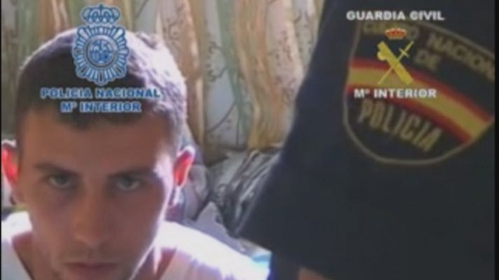  - Imágenes de los ocho detenidos