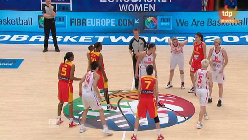 Baloncesto - Campeonato de Europa femenino. Montenegro-España - Ver ahora 