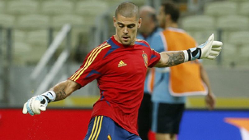 Valdés, la novedad de España ante Nigeria
