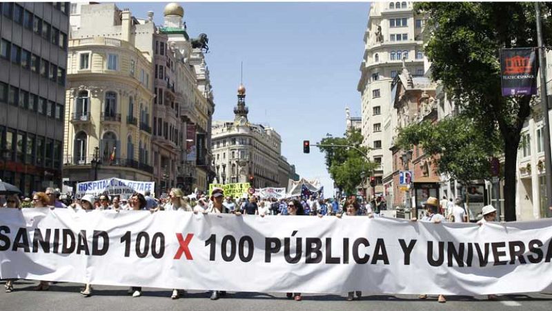  Manifestaciones por una sanidad pública y universal