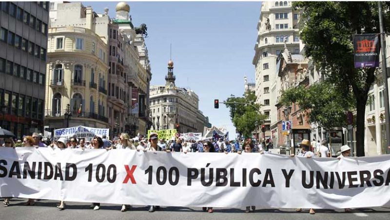  Manifestaciones por una sanidad pública y universal