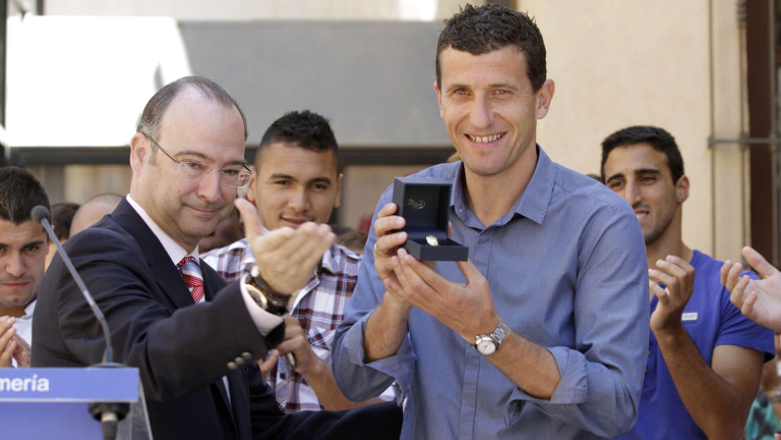 Reconocimientos institucionales para el Almería