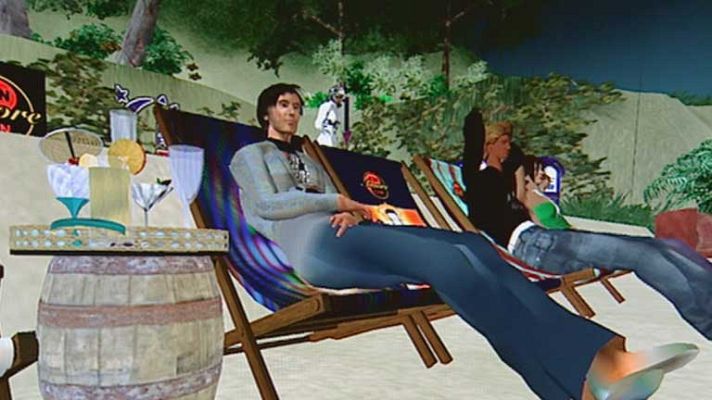 Telediario 1 - Diez años de Second Life