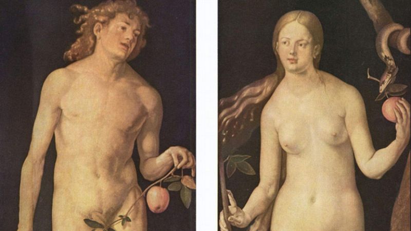 Mirar un cuadro - Adn y Eva (Durero)