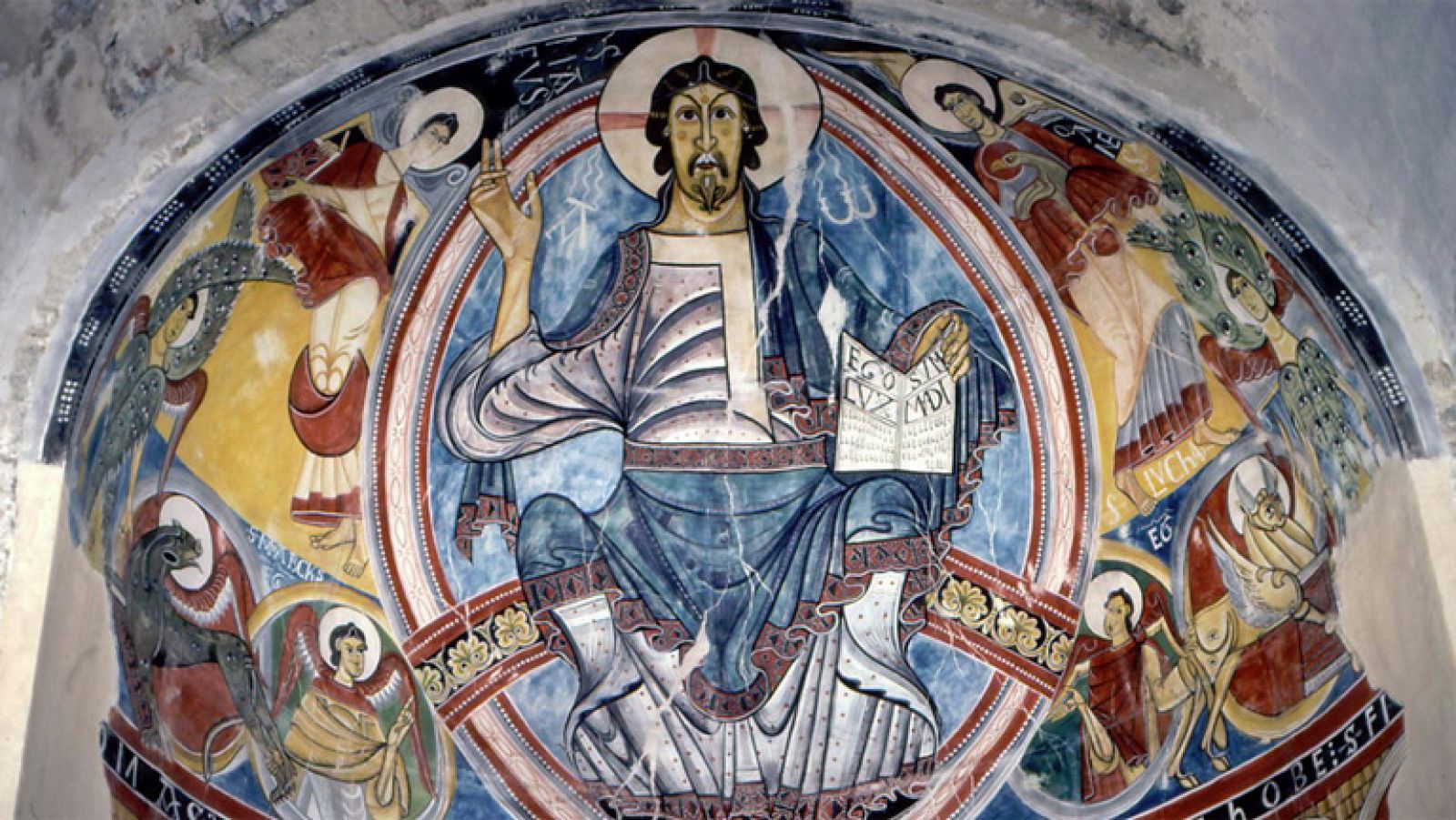 Mirar un cuadro - Frescos de San Clemente de Tahull (Anónimo siglo XII)