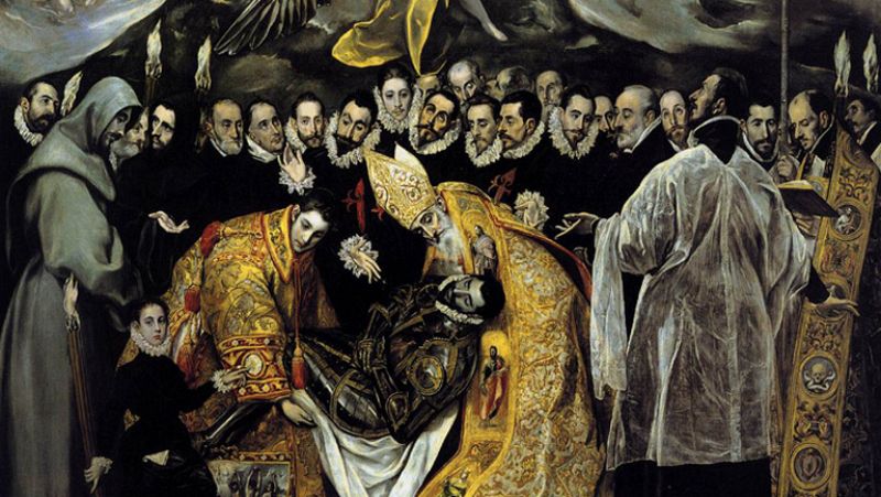 Mirar un cuadro - El entierro del Conde de Orgaz (El Greco)