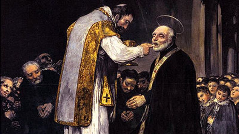 Mirar un cuadro - La ltima comunin de San Jos de Calasanz (Goya)