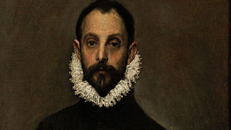 Mirar un cuadro - El caballero de la mano en el pecho (El Greco)