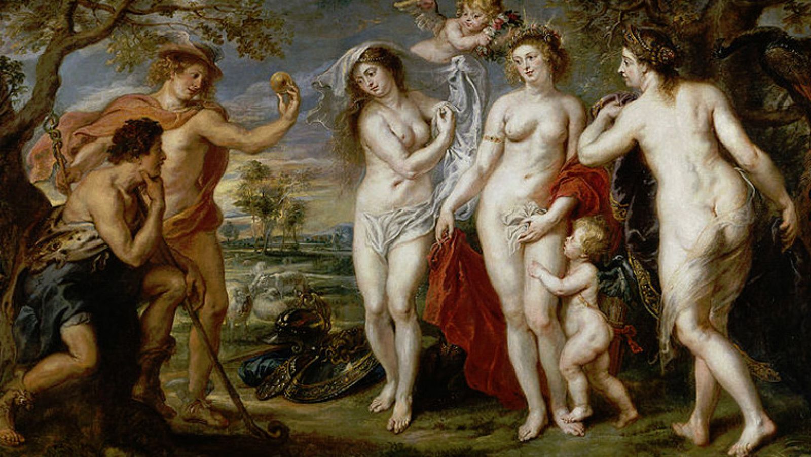 Mirar un cuadro - El juicio de Paris (Rubens)
