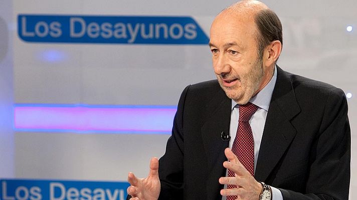 Rubalcaba en Los Desayunos de TVE