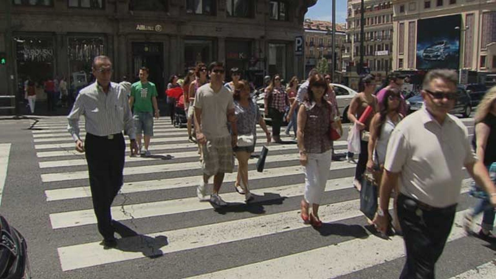 Telediario 1: Disminuye la población española  | RTVE Play