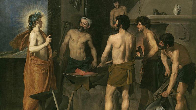 Mirar un cuadro - La fragua de Vulcano (Velázquez)